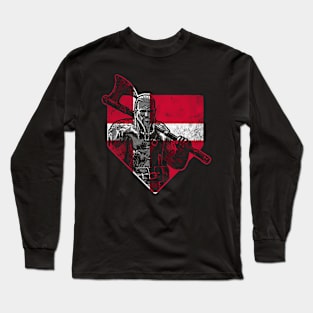 Danish Viking Warrior Long Sleeve T-Shirt